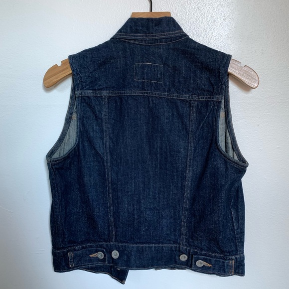 Levi’s Blue Jean Vest - Picture 2 of 3